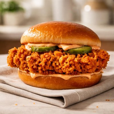 Popeyes spicy sandwhich
