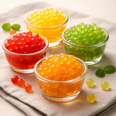 Popping boba bubbles