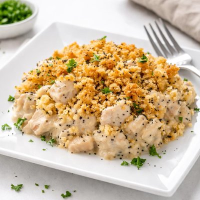 Poppyseed chicken casserole