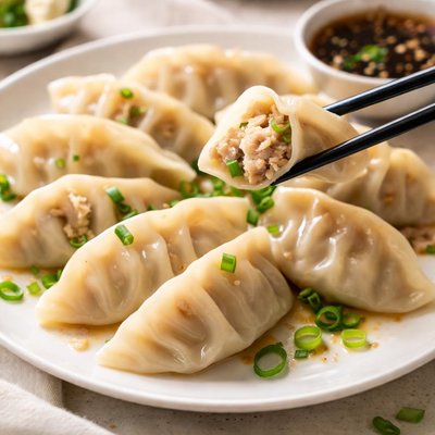 Pork and cabbage dumplings