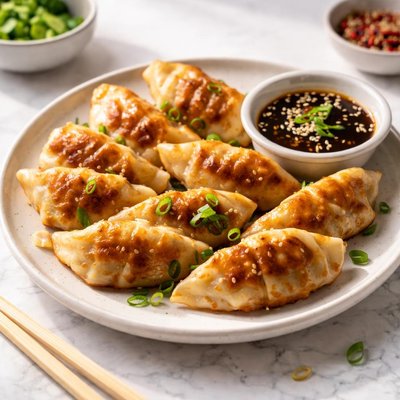 猪肉和蔬菜饺子