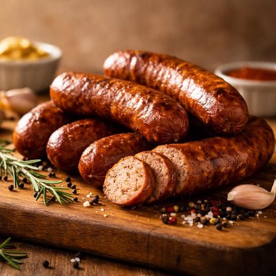 Pork andouille sausage
