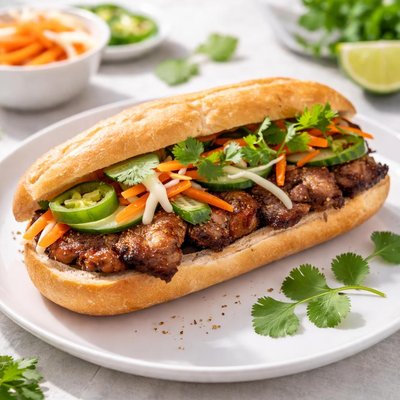 Pork banh mi