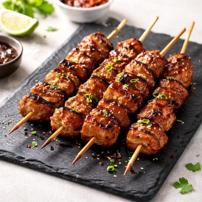 Pork bbq stick