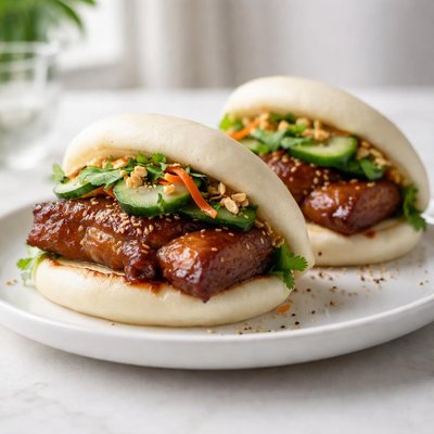 Pork belly bao