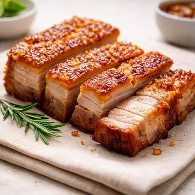 Pork belly crispy