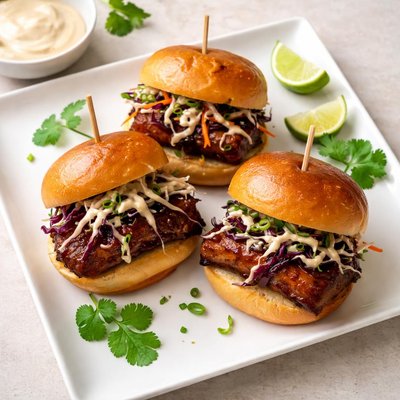 Pork belly sliders