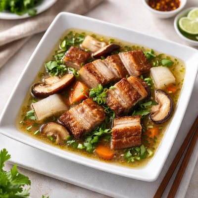 Pork belly soup