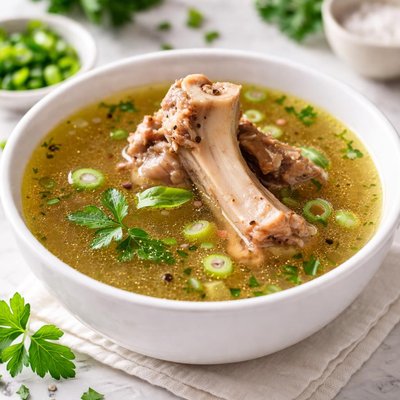 Pork bone broth