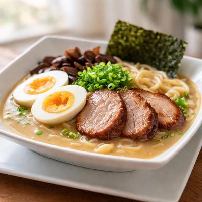 Pork bone ramen