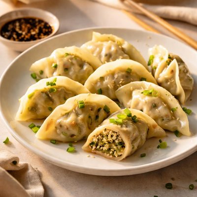 Pork chive dumplings