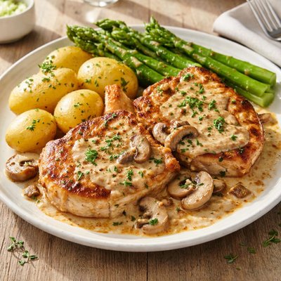 Pork french style