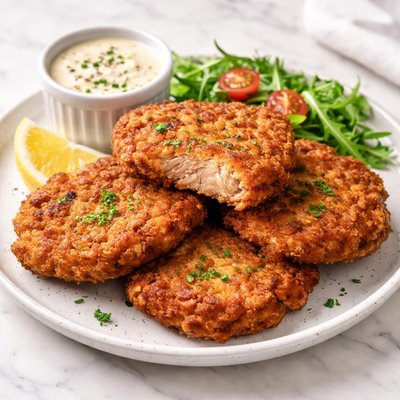 Pork fritter