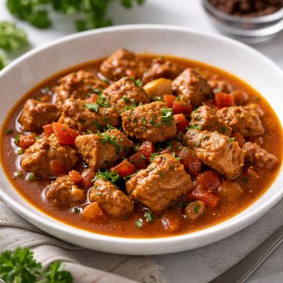 Pork goulash