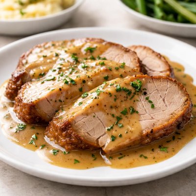 Pork gravy