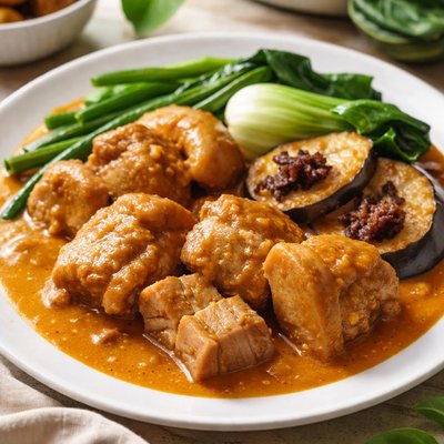 Pork kare kare