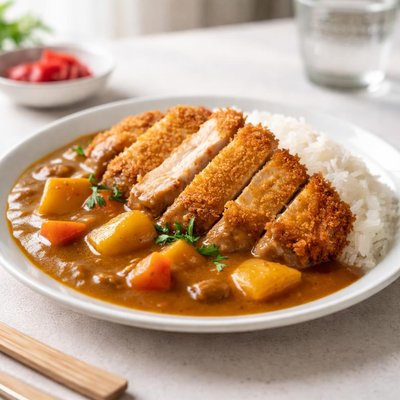 Pork katsu curry