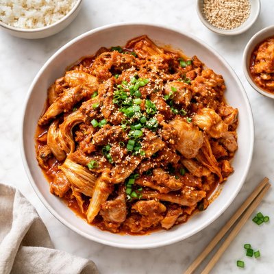 Pork kimchi