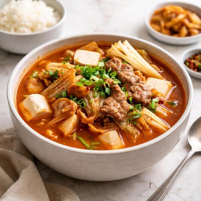 Pork kimchi jiggae