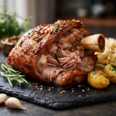 Codillo de cerdo sin piel