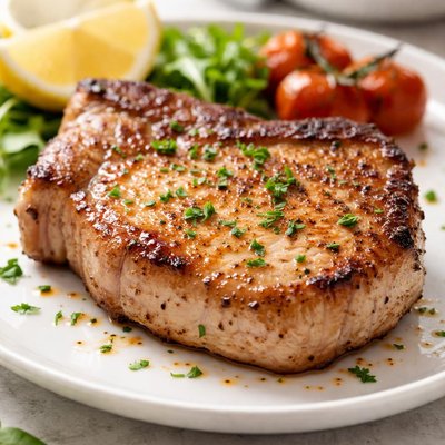 Pork loin chop