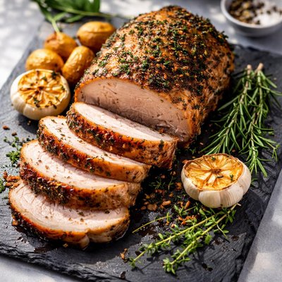 Pork loin roast