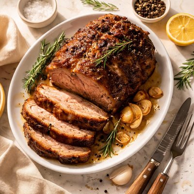 Pork neck roast