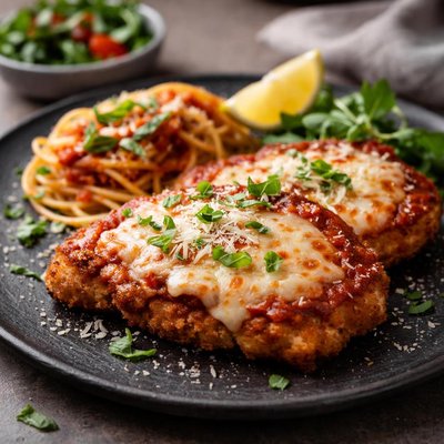 Pork parmesan
