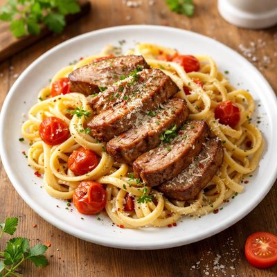 Pork pasta