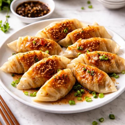 Pork potstickers