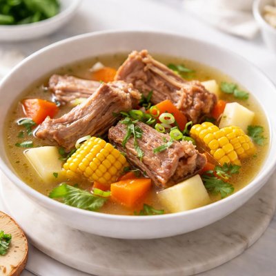 Pork rib soup