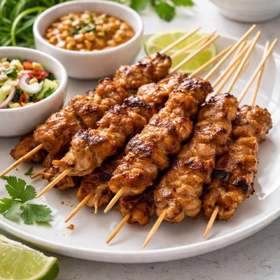 Pork satay
