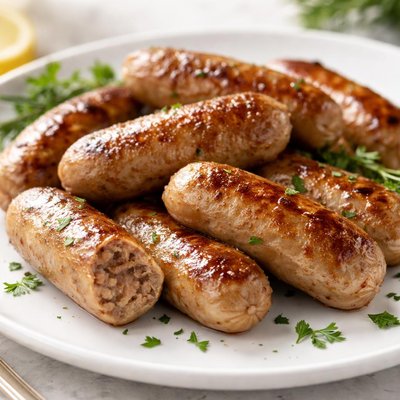 Pork sausage links