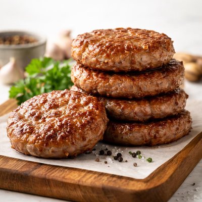 Pork sausage patties