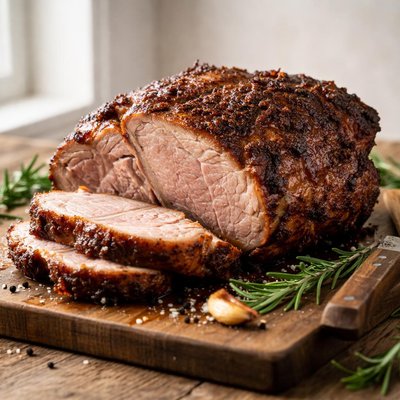 Pork shoulder butt roast