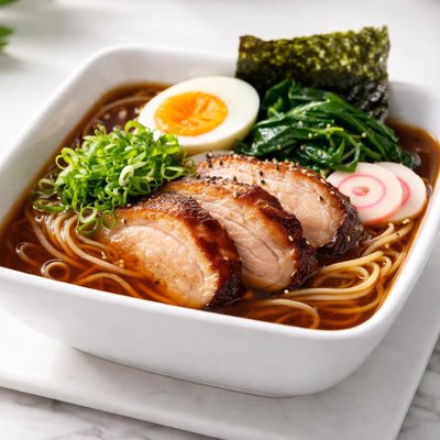 Pork shoyu ramen