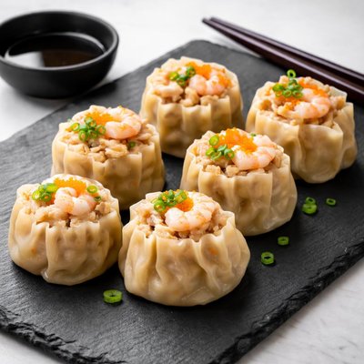 Pork shrimp dumpling
