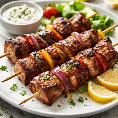 Pork skewer