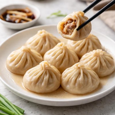Pork soup dumplings