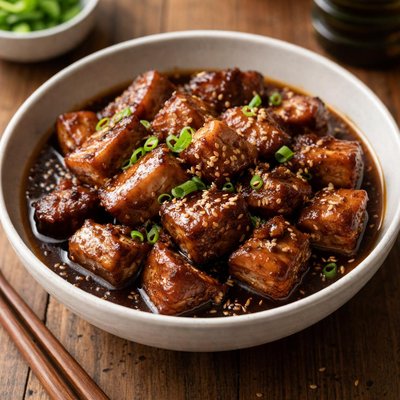 Pork soy sauce