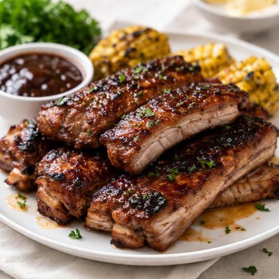 Pork spare ribs