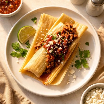 Pork tamal