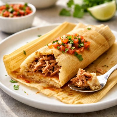 Pork tamale