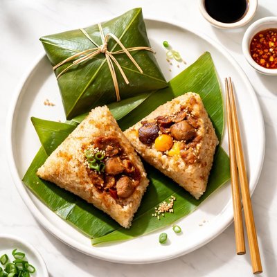 Pork zongzi