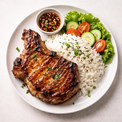 Porkchop rice