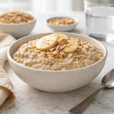 Avena con agua