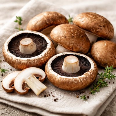 Portabello mushrooms