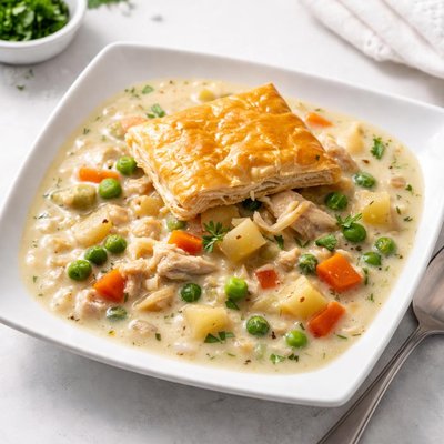 Pot pie soup