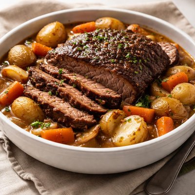 Pot roast meat