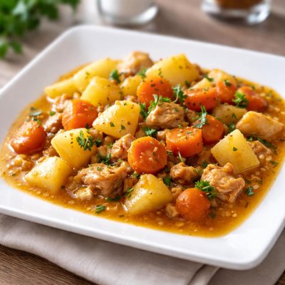 Potato and carrot stew